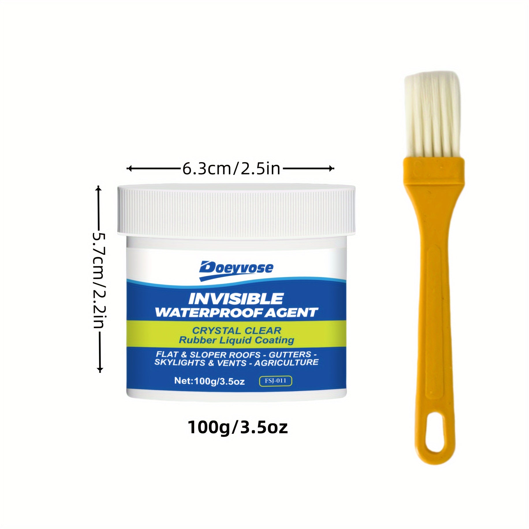 Universal RV Sealant for Roof, Bathroom, Kitchen Waterproof Repair