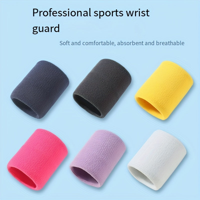 Unisex Breathable Sweat-Absorbent Sports Wrist Brace Support for Fitness