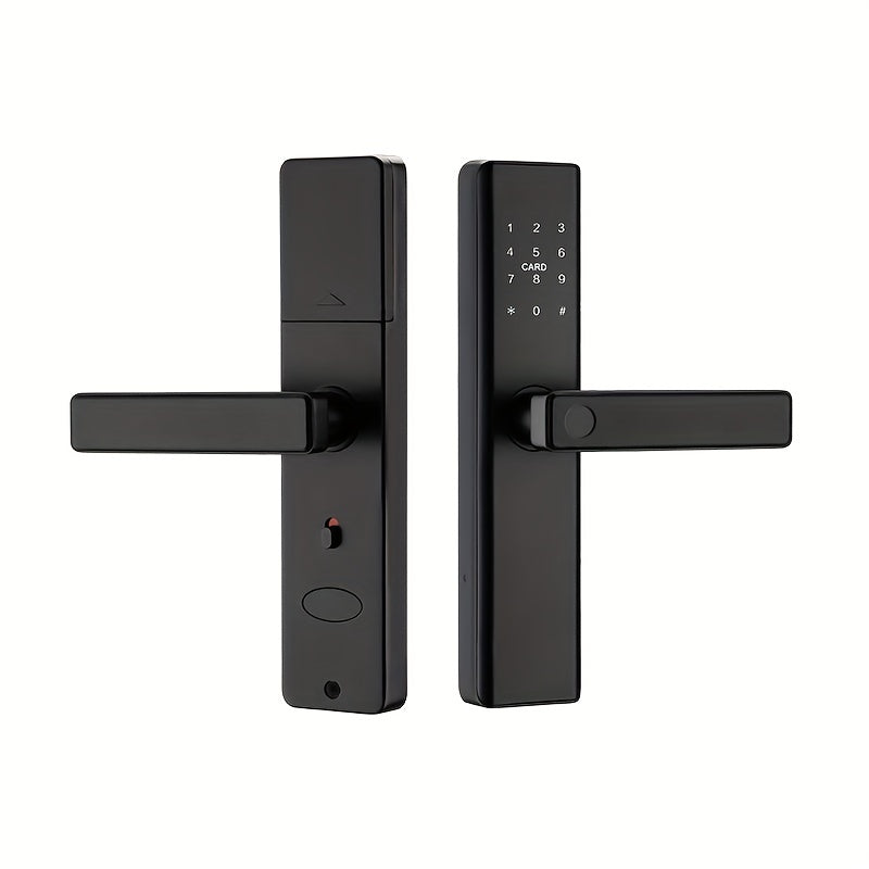 Bir nechta kirish variantlari (Parol, Kartochka, Barmoq izi, Kalit) va TT App/Tuya App qo'llab-quvvatlaydigan Wifi Elektron Qulfi.