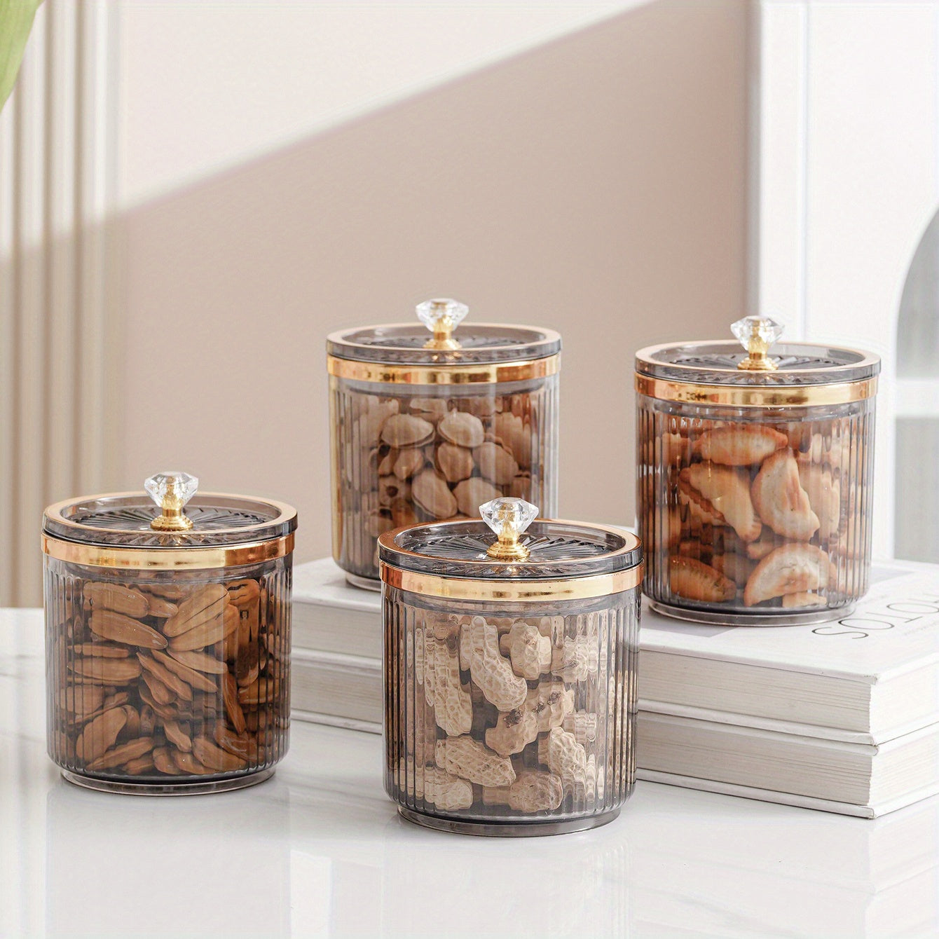 Acrylic Sugar Jar for Parties and Celebrations 7cm Table Decoration