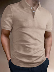 Men's Short Sleeve Golf T-Shirt Polyester Spandex Geometric Summer Outdoor Activities