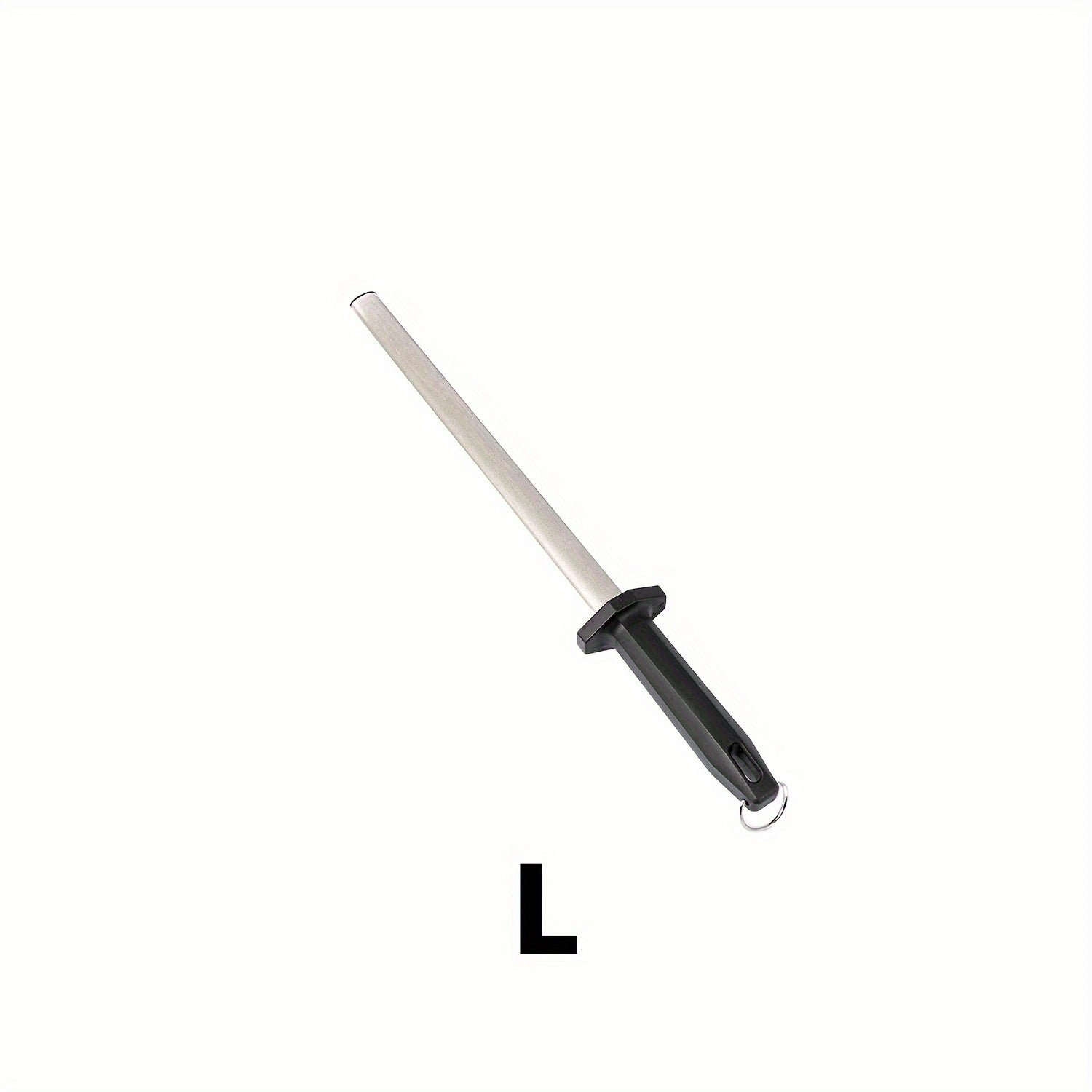 Handheld Stainless Steel Knife Sharpener for Kitchen Knives Medium Grit Manual Honing Stick