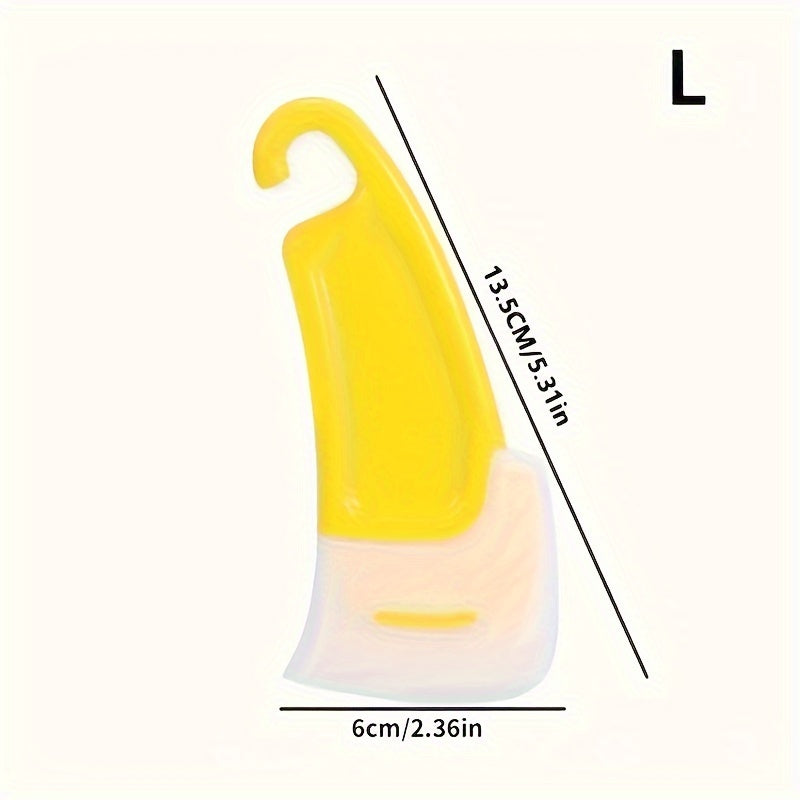 Silicone Kitchen Scraper Non-Stick Oil-Proof Baking Grilling Frying Durable Plastic