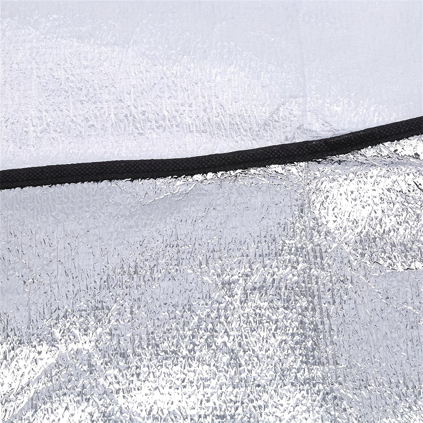 Cubierta universal de sombra solar para volante protección contra UV y calor accesorio para el interior del vehículo