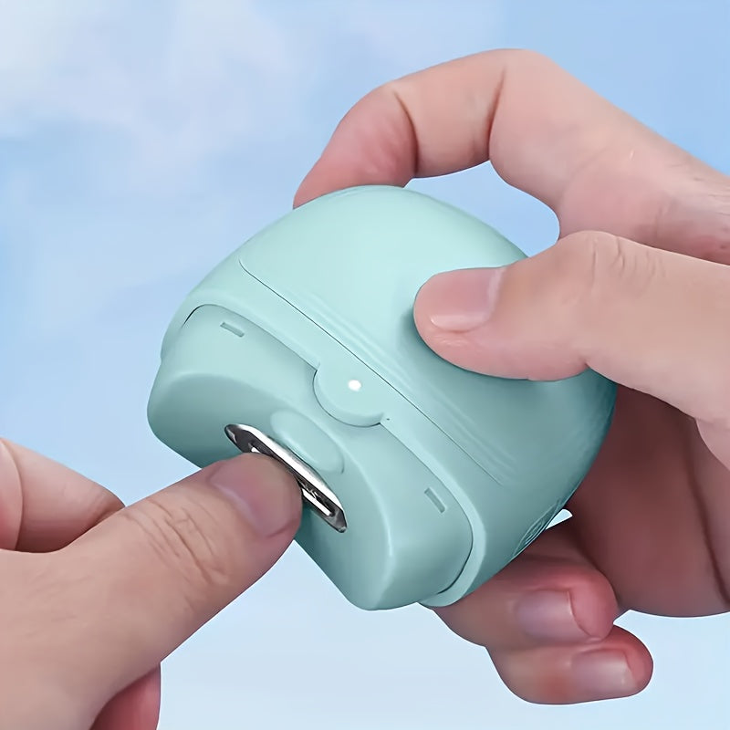 Electric Nail Clippers for Adults USB Rechargeable Manicure Tool with Lithium Battery