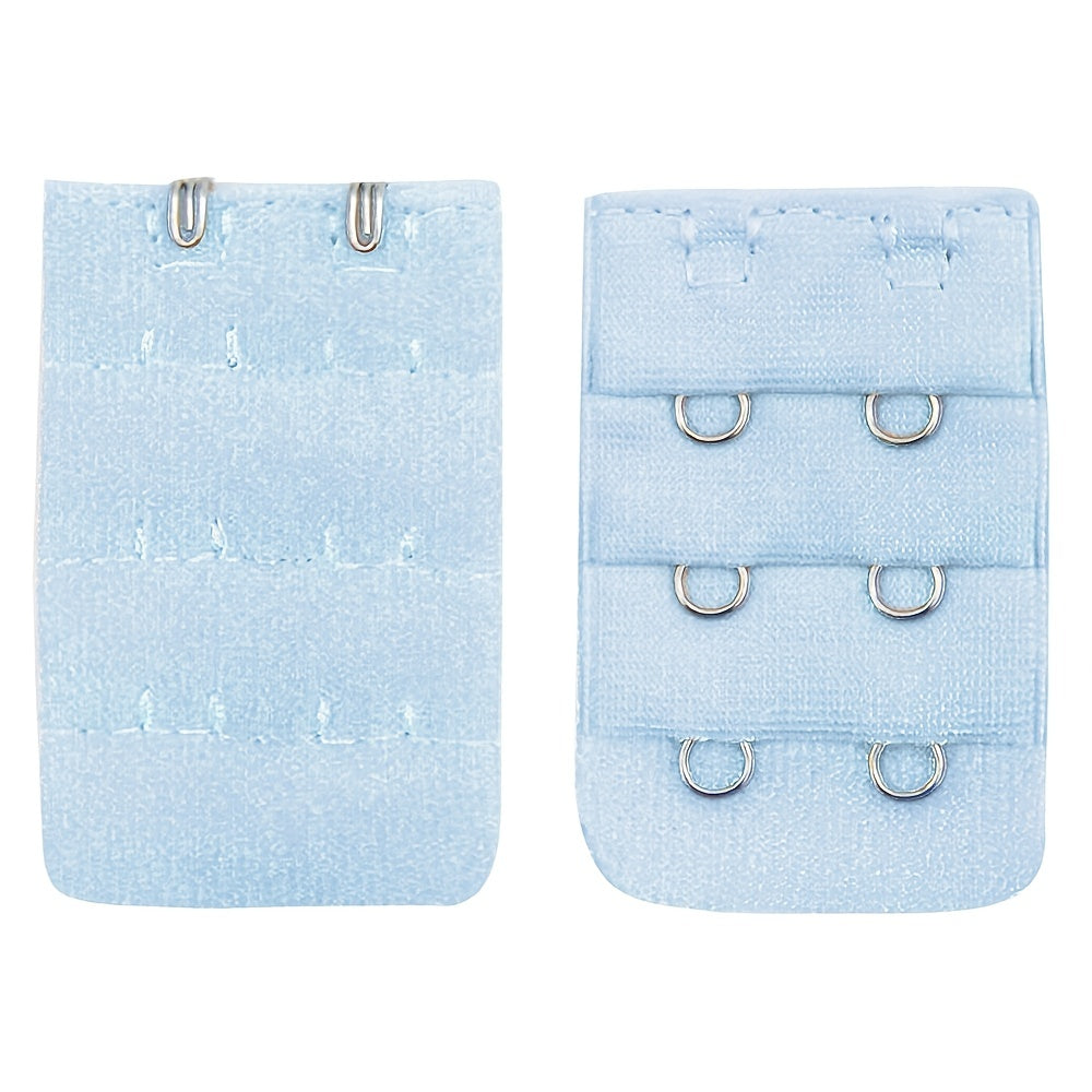 10-Pack Women's 3-Row 2-Hook Bra Extenders Adjustable Lingerie Accessories