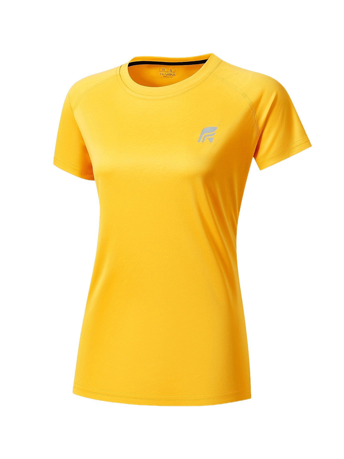 Women's Quick Dry Short Sleeve T-Shirt for Summer Outdoor Activities Polyester Solid Color