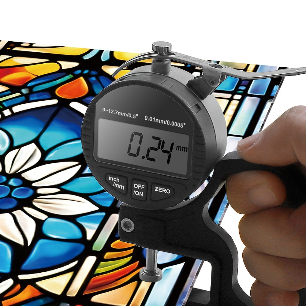 Rose Flower Privacy Window Film UV Sun Protection Heat Insulation Non-Adhesive PVC