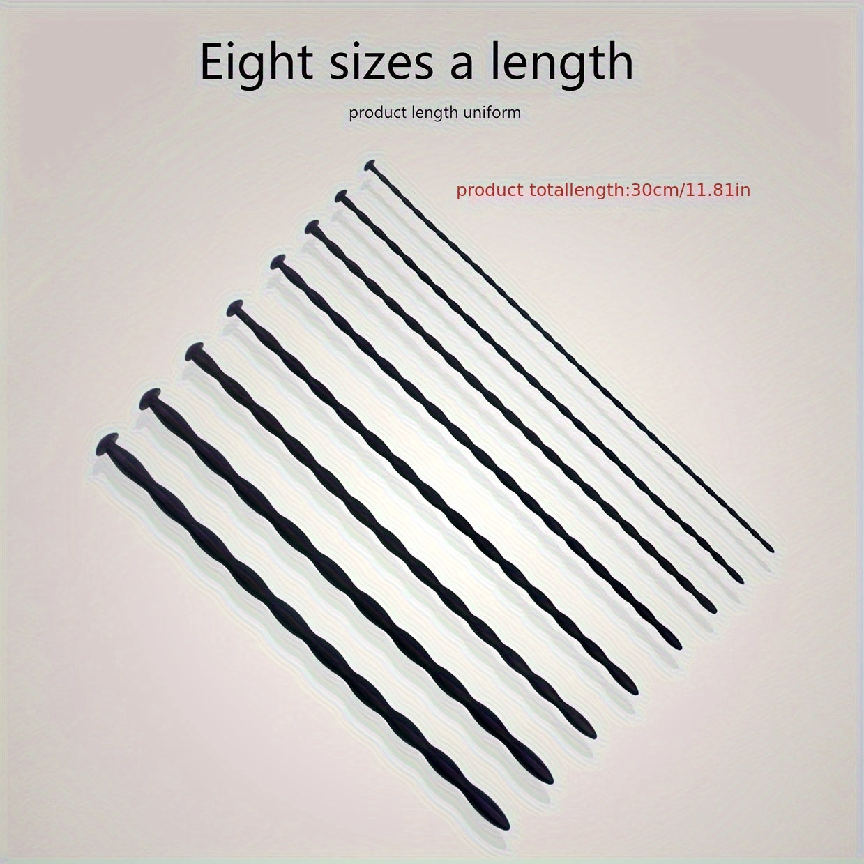 Erkaklar uchun Silikon Bead Ot Ko'zli Qalam Stimulyatsiya Qiluvchi Tashvishlantiruvchi Sex O'yinchoqi