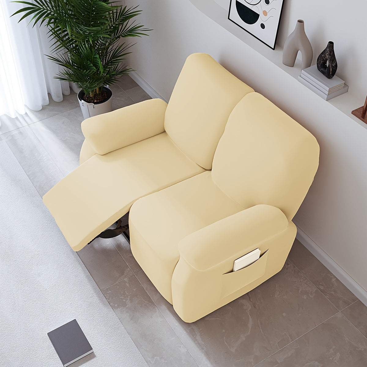 Waterproof Outdoor Sofa Cushion Cover Made from Milk Fiber Fabric