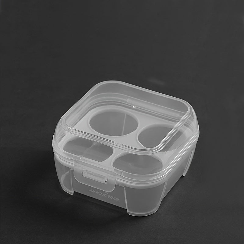 Egg Storage Container 1/3/4/8 Eggs Leakproof Plastic Travel Camping