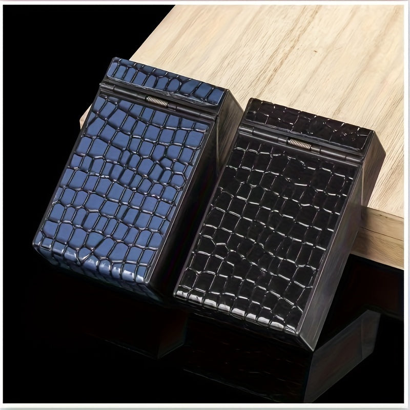 Men Cigarette Storage Box 96mm 20pcs Portable Travel Gift Black