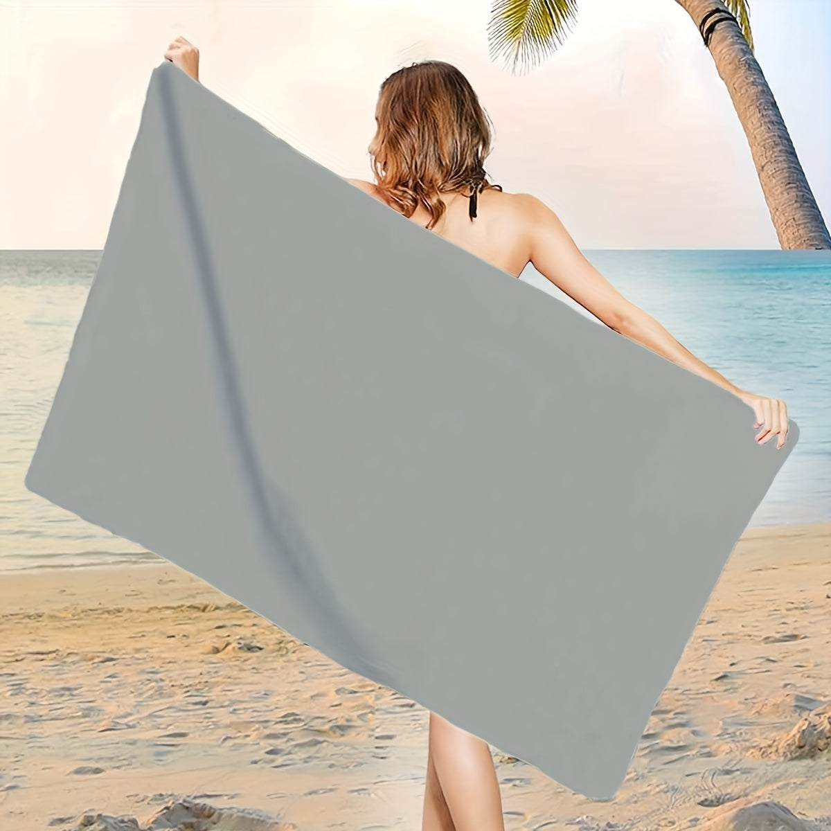 Zamonaviy chiziqlar bilan qabul qiluvchi mikrofiber plyaj sochiq, suzish va sayohat uchun tez quriydigan va engil dizayn. Meva mavzusidagi shal, mashinada yuvish mumkin, 200gsm to'qilgan hammom sochiq 1-paketda.