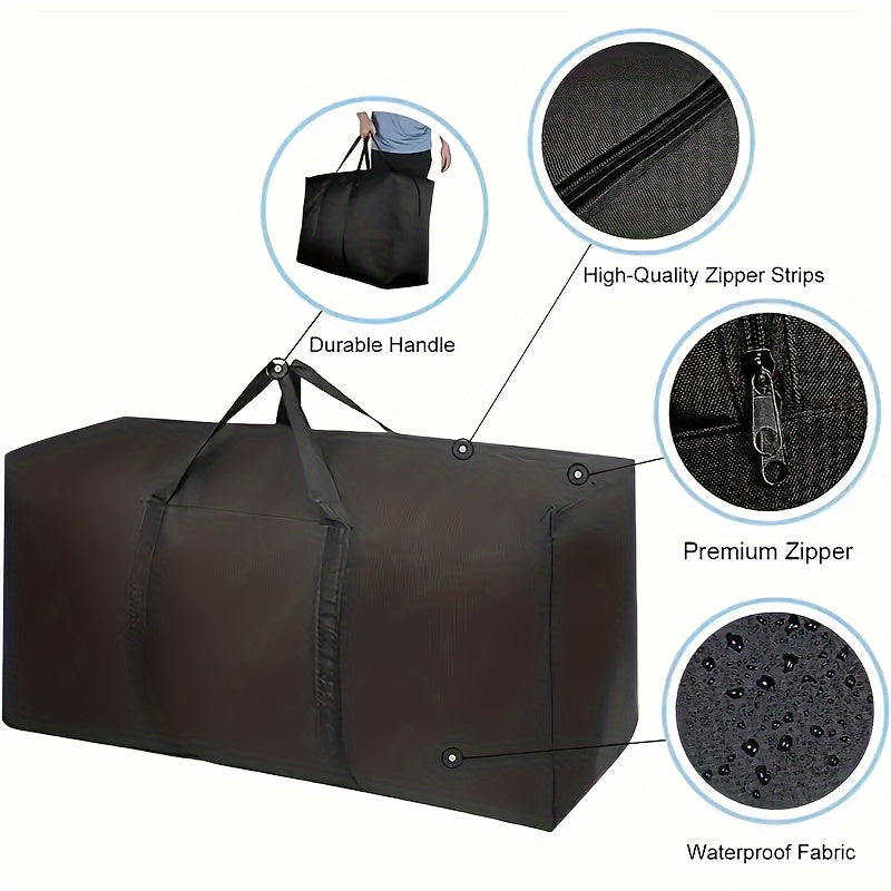 Extra Large Storage Bag for Moving Travel Dormitory Durable Duffle