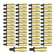 Регулируемый латунный распылитель-распылитель для сада, орошения, охлаждения, увлажнения, контроля пыли, упаковка 10/30