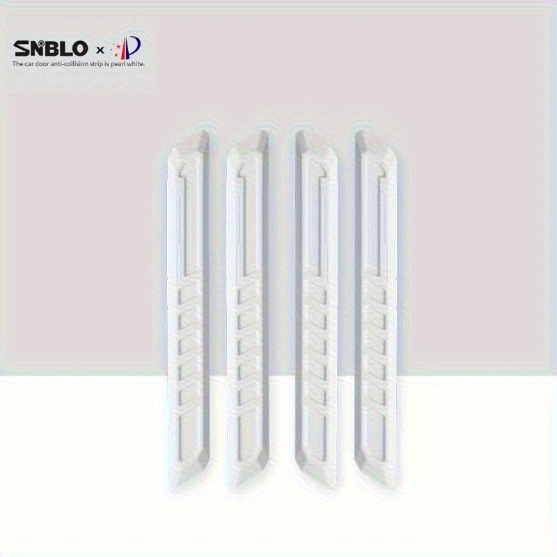 Protector de puerta de coche de silicona anticolisión, resistente a rasguños, duradero y flexible