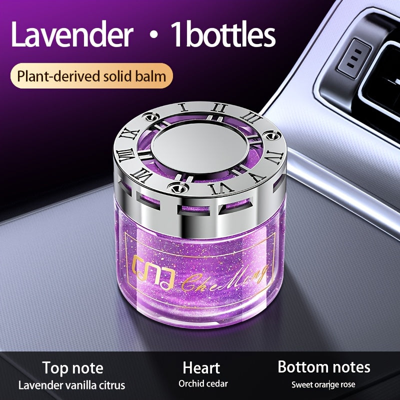 Solid Balm Car Perfume Odor Eliminator with Long-Lasting Light Fragrance Quicksand Design