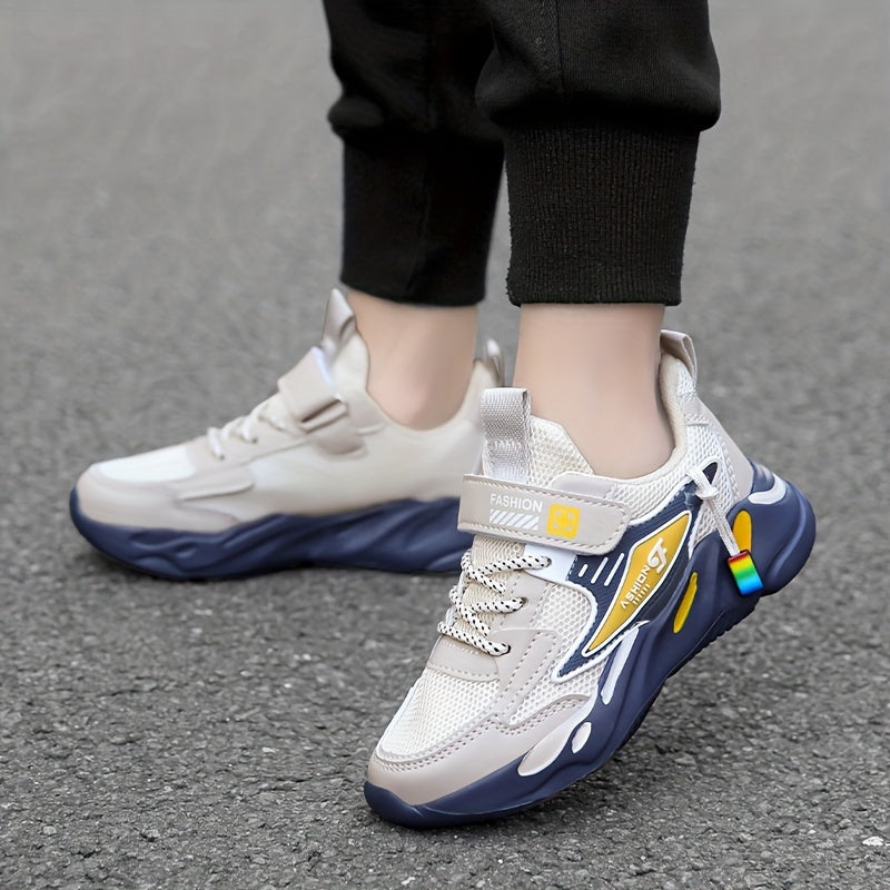 Boys' Athletic Sneakers Breathable Quick-Dry Non-Slip EVA Sole Low Top