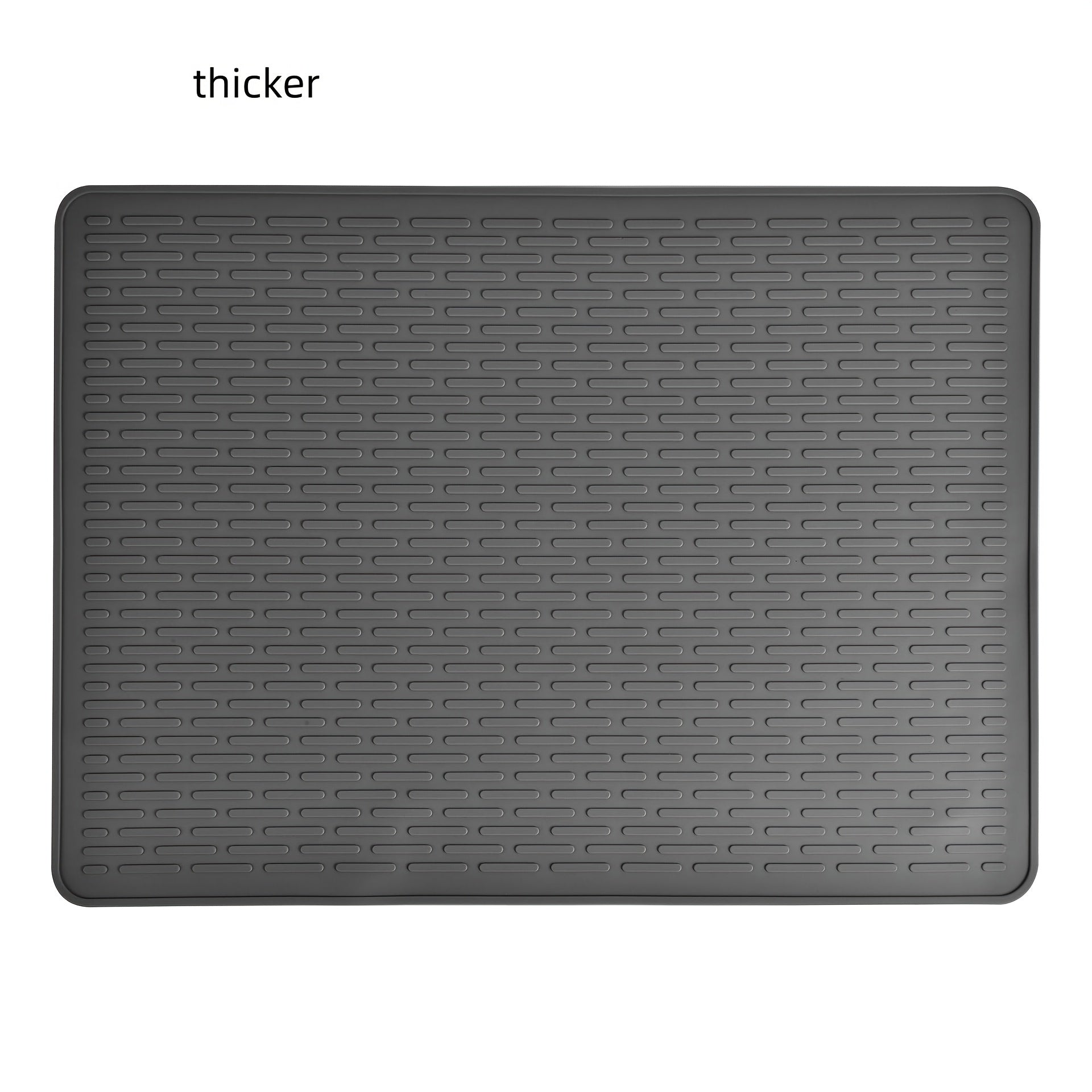Extra Large Silicone Stove Top Protector Mat Heat-Resistant Waterproof Non-Slip Black Kitchen Cover