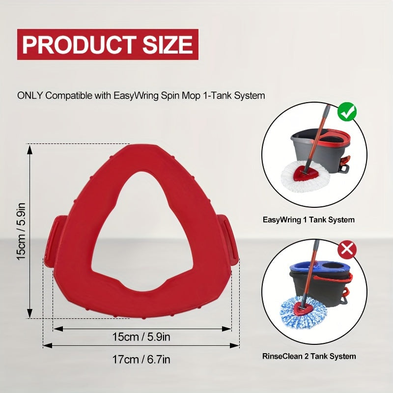 Spin Mop Replacement Brush for Easywring 1-Tank System, Eco-Friendly, Durable