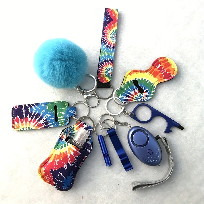 Set of 10 Women's Safety Alarm Kits Personal Self-Defense Devices Gift