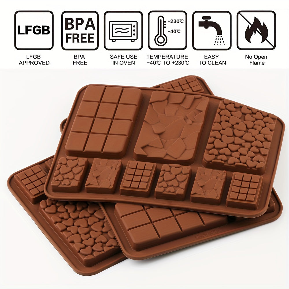 Silicone Cake and Chocolate Mold Heat Resistant Oven Safe Baking Mold for New Year’s Treats