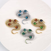 Year of the Snake Brooch for Women Elegant Corsage Delicate Accessory