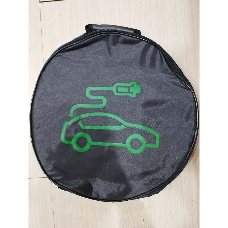 Electric Vehicle Charging Gun Cable Storage Bag Organizer for Car