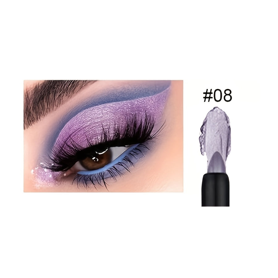 Set de lápices de ojos waterproof para mujer, 9-18 colores, de larga duración y brillo