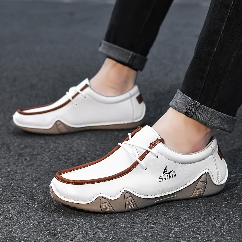 Men's Lightweight Low Top Sneakers Casual Non-Slip All-Season Rubber Sole