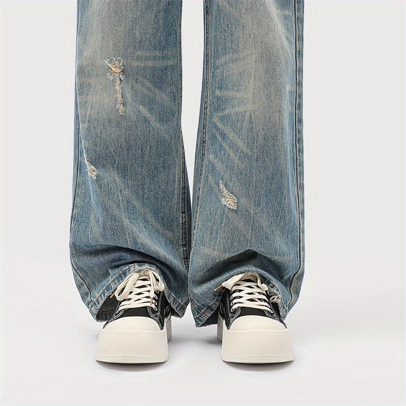 Couples Canvas Sneakers Black White Platform Lace-Up Casual Shoes