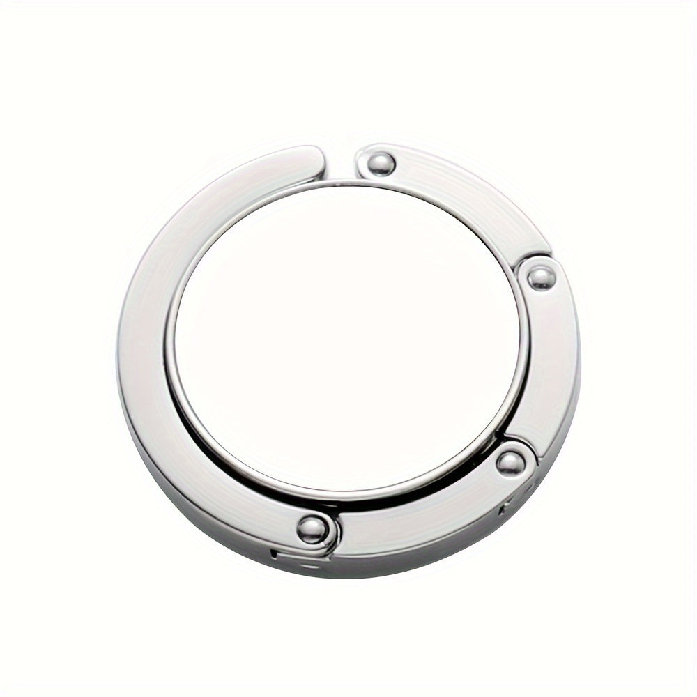 Set of 12 Zinc Alloy Handbag Hooks for Tables, Stylish Purse Hangers