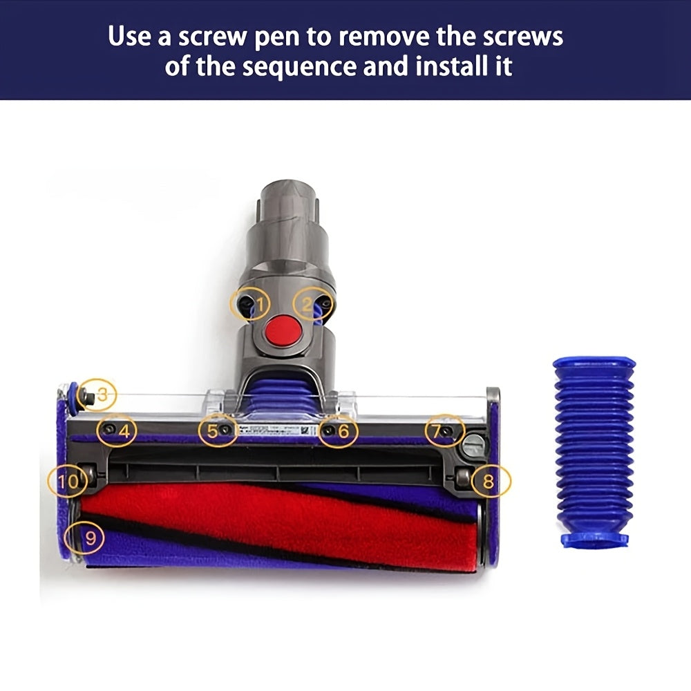 Blue Plastic Crevice Tool for V7 V8 V10 V11 Vacuum Cleaners Flexible Hose Attachment