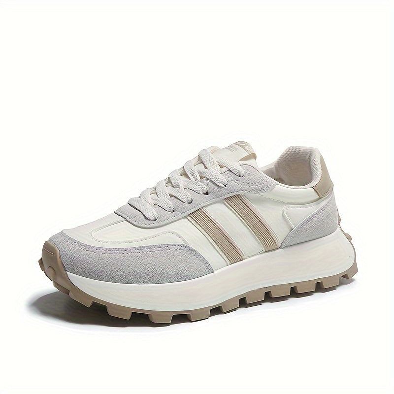 Women's Lightweight Mesh Sneakers with Cushioned PVC Sole for Casual Wear