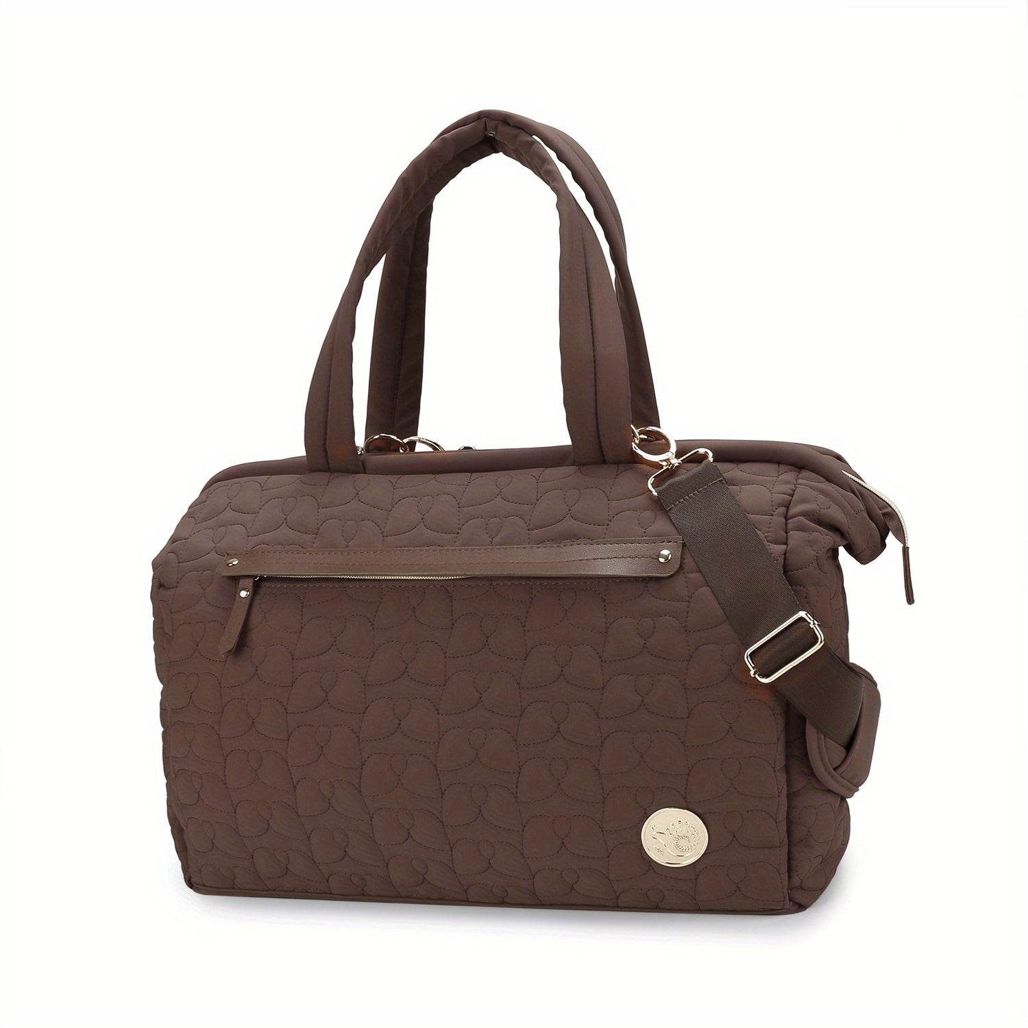 Large Diaper Tote Bag for Parents with Multiple Compartments and Durable Material