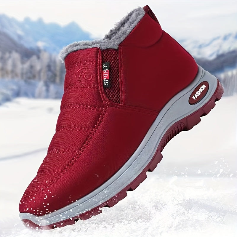 Women's Winter Boots Faux Cover Arctic Insulation Non-Slip Sole