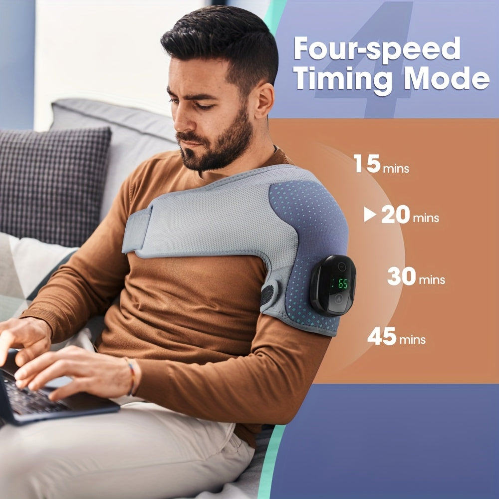 5000mAh batareyali, doimiy haroratda isitish va inson qo'llarini takrorlaydigan yoğurish funksiyasiga ega ko'p funksiyali magnit qurilma. Tizzalarga iliqlik va dam olish berish uchun ideal.