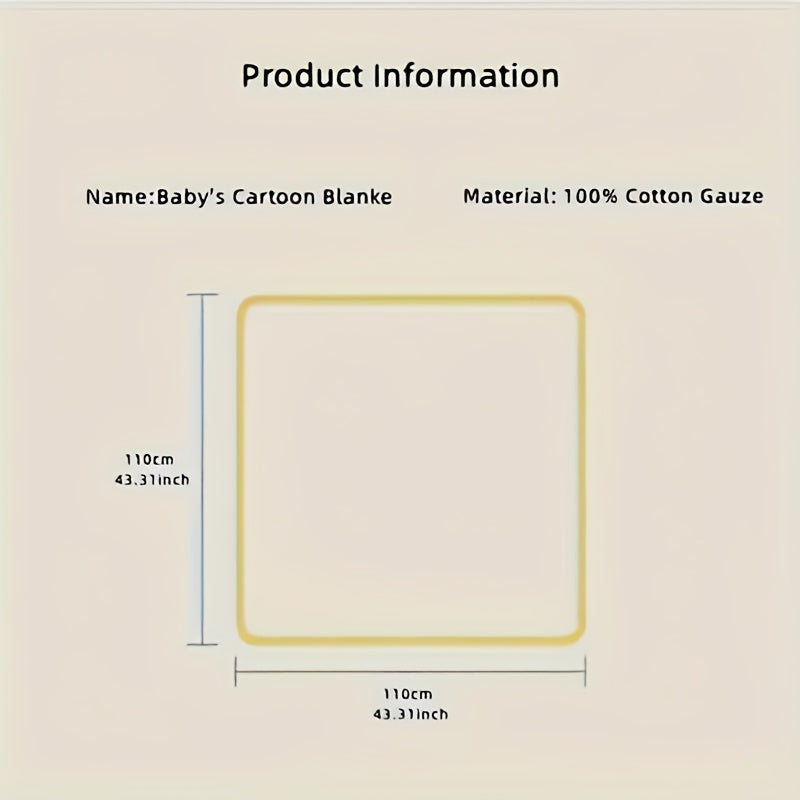 Kids Bath Towel 6-Layer Soft Absorbent Breathable for Naps and Stroller Covers Mixed Colors