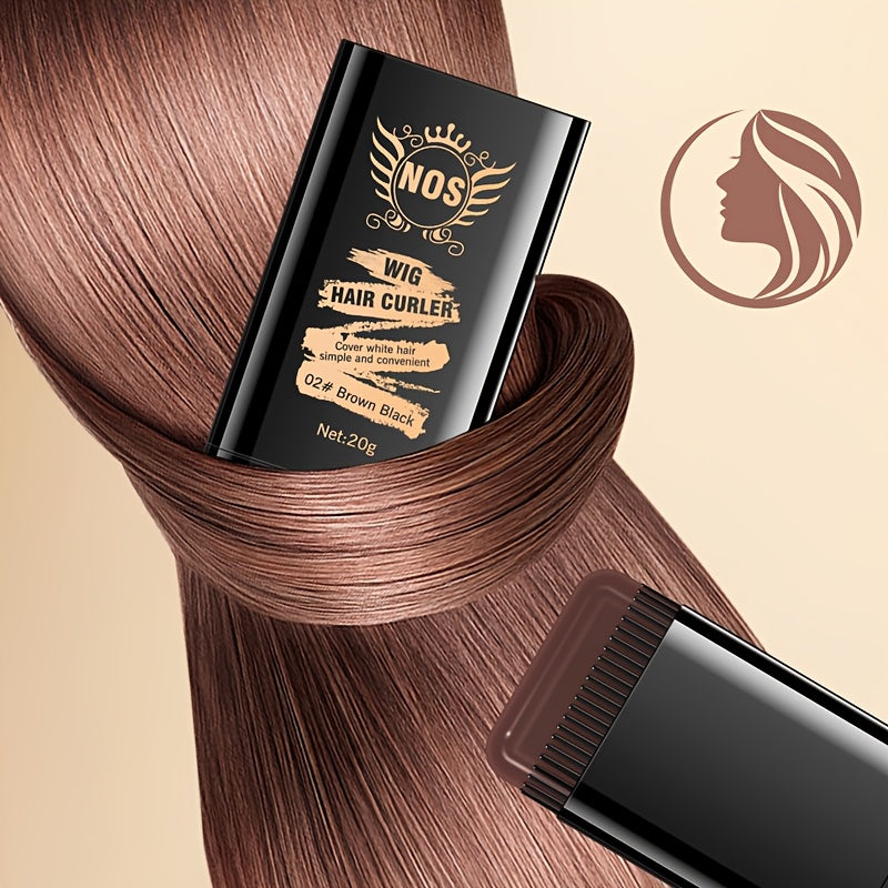 Портативный стики для окрашивания волос для покрытия седины 20 г Легкое нанесение Долговечное