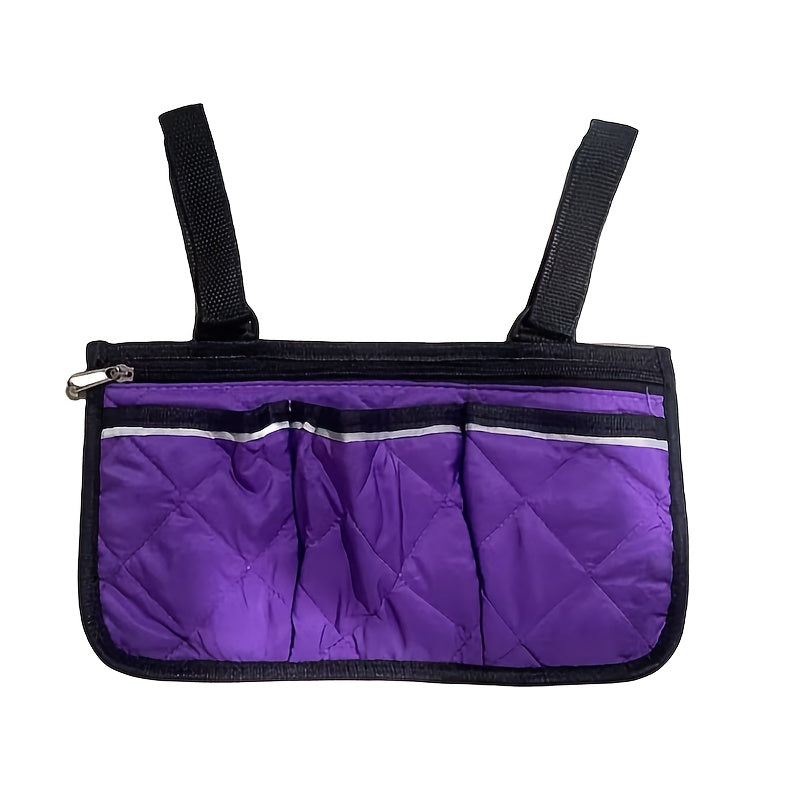 Universal Wheelchair Walker Stroller Storage Bag with Carrying Handle