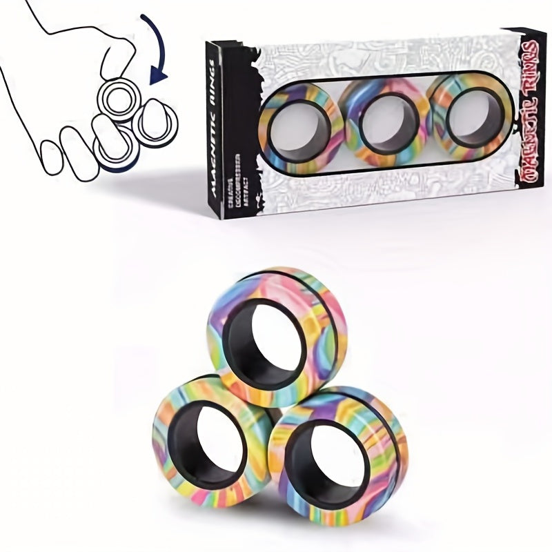 Magnetic Stress Relief Toy for Relaxation Age 12+ ABS Mixed Color