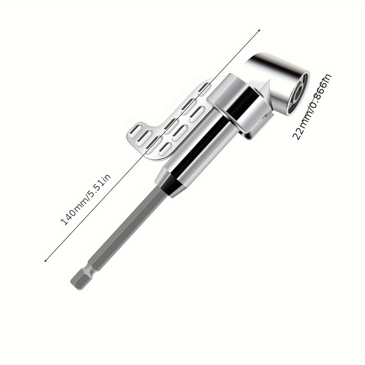 Right Angle Drill Extension 105 Degree Power Screwdriver 1/4 Inch Hex Bit