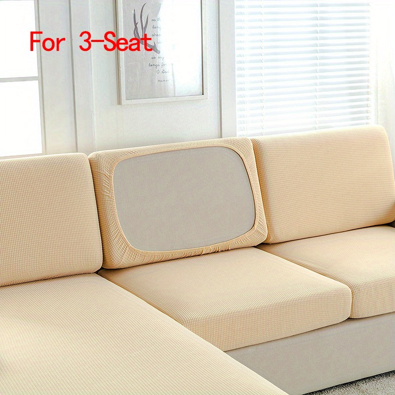 Vafli makkajo'xori velur divan qoplamasi - yotoqxona, ofis, yashash xonasi uchun mebelni sirpanishdan himoya qiluvchi - divan uchun uy bezak qoplamasi.