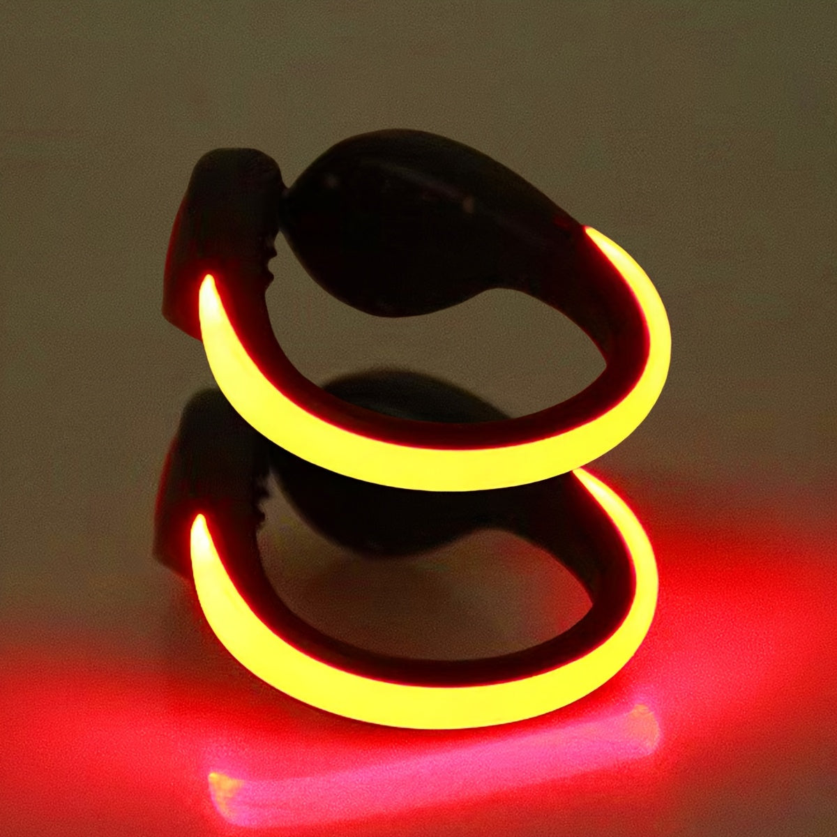 Unisex LED Shoe Light Clips Flashing Shoelaces for Night Running