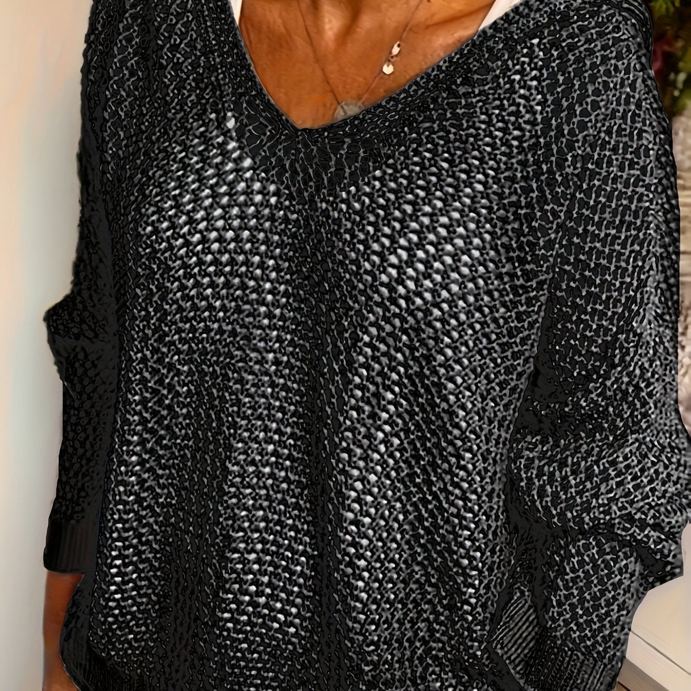 Plus Size Women's Casual Hoodie Oversized Long Sleeve Pullover Light Gray