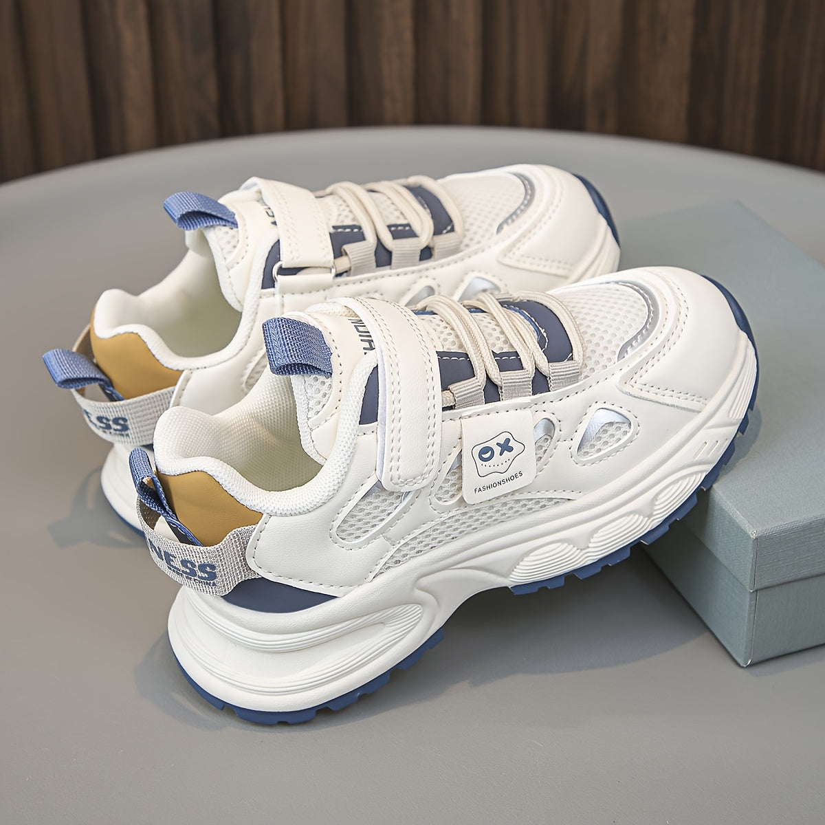 Мужские кроссовки Нескользящие дышащие сетчатые повседневные беговые уличные обувь для всех сезонов