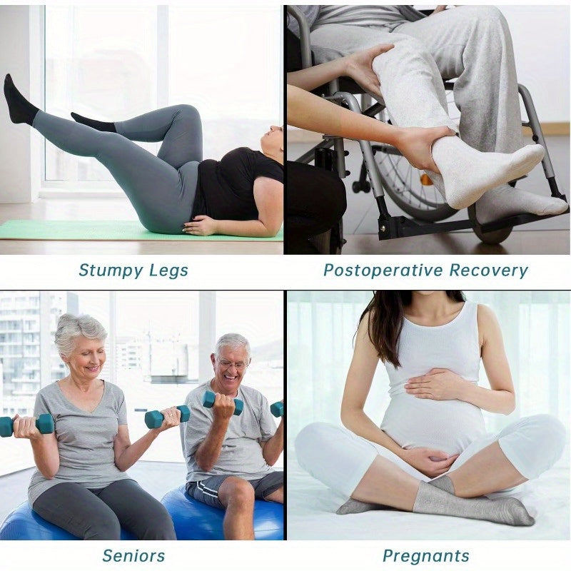 Six Pairs of Diabetic Socks for Men and Women Breathable Non-Binding Cuffs