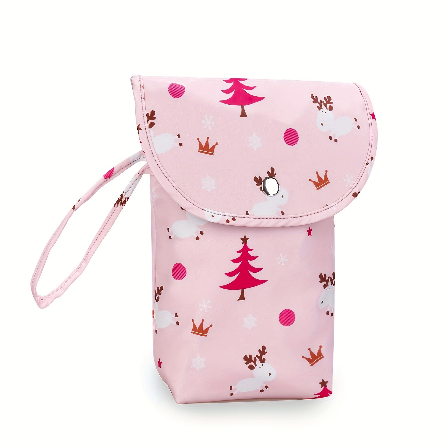 Durable Polyester Diaper Storage Bag for Kids with Wet Wipes Organizer