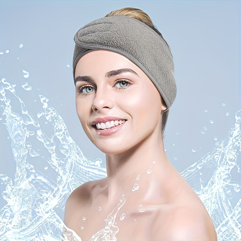 Adjustable Women’s Headscarf Non-Woven Fabric Hair Cover for Yoga Sports and Bath