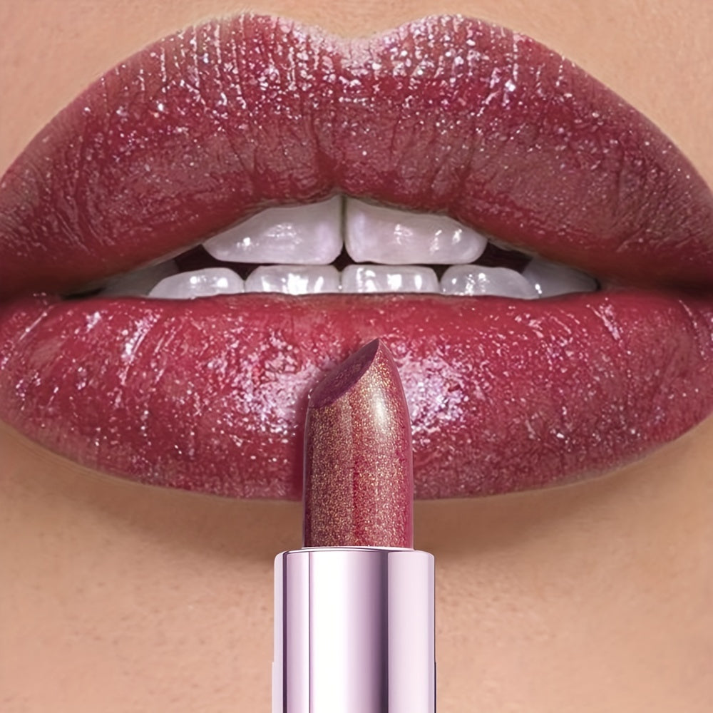 Женская помада для губ увлажняющая стойкая с цветом и эффектом шиммера